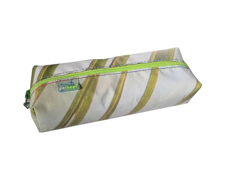 pencil case school publicity banner white green