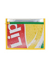 pencil case publicity banner yellow & red