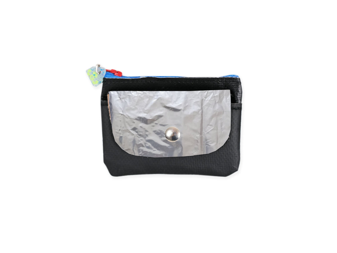 pop purse coffee package silver