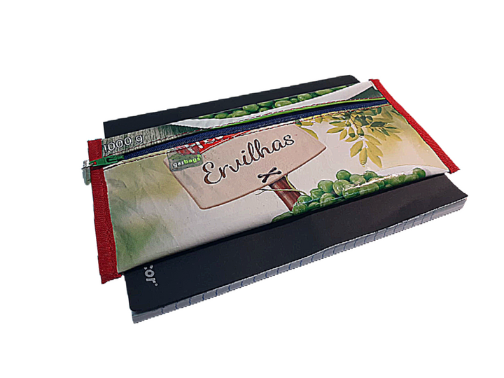 pencil case elastic veggies package green peas lovers