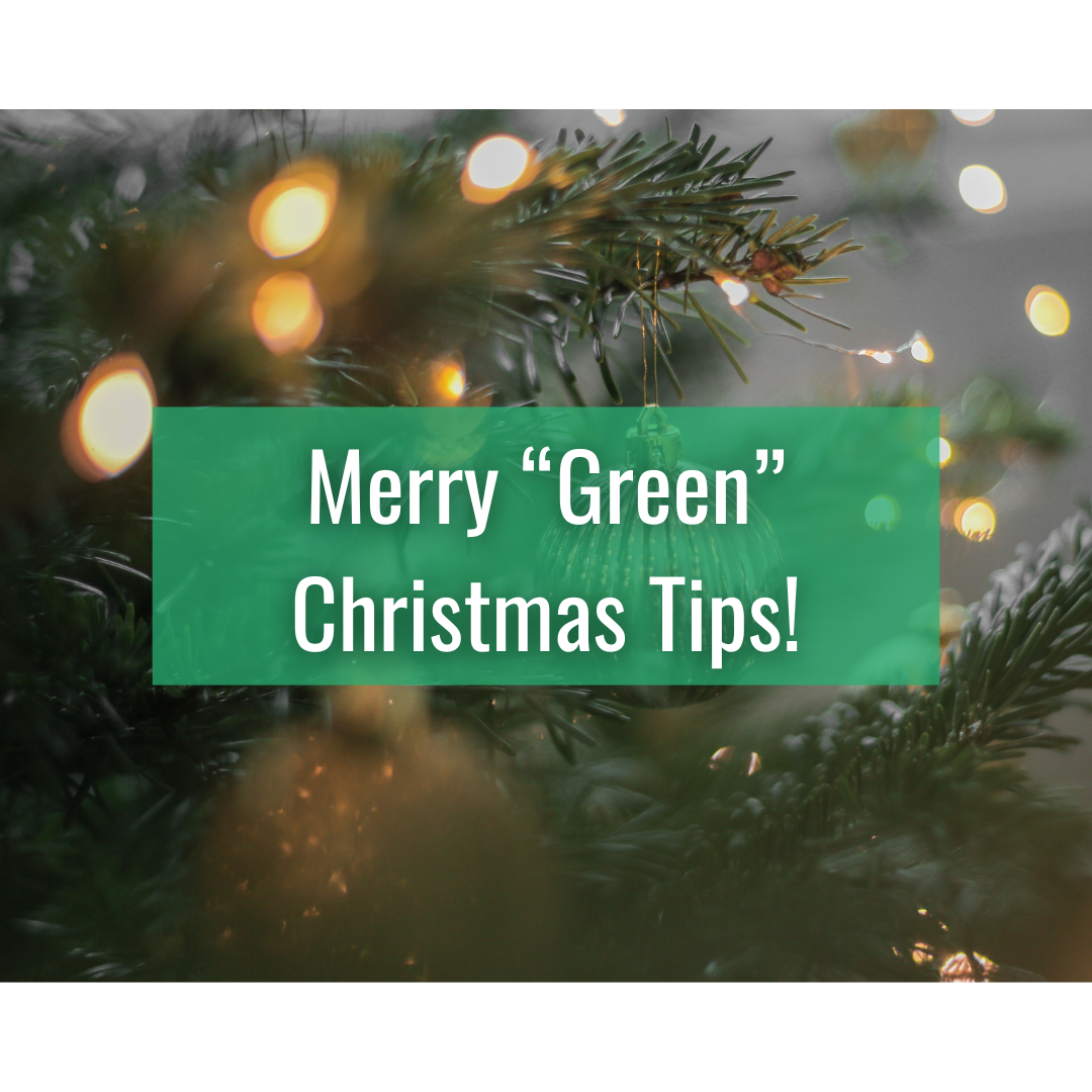Merry “Green” Christmas Tips!