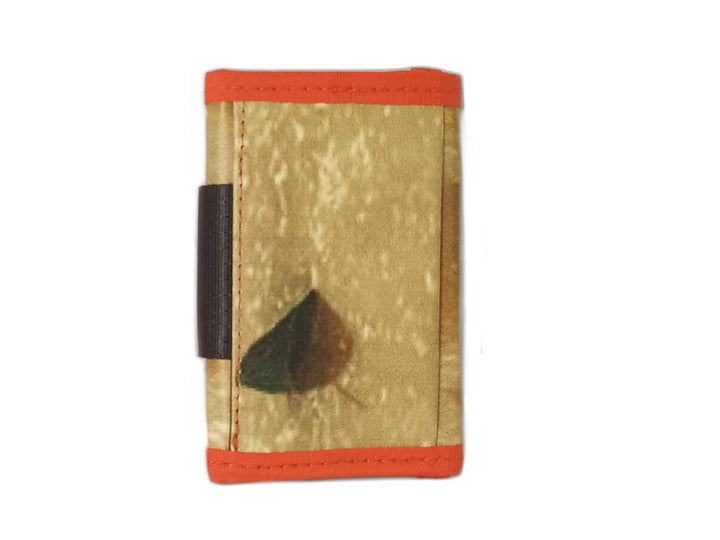 document holder pet food package orange & brown dog