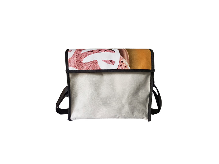 messenger bag M pet food package yellow dog