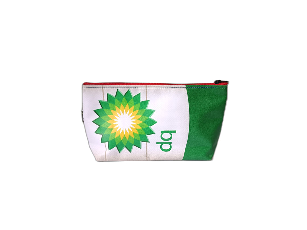 necessaire publicity banner green and white