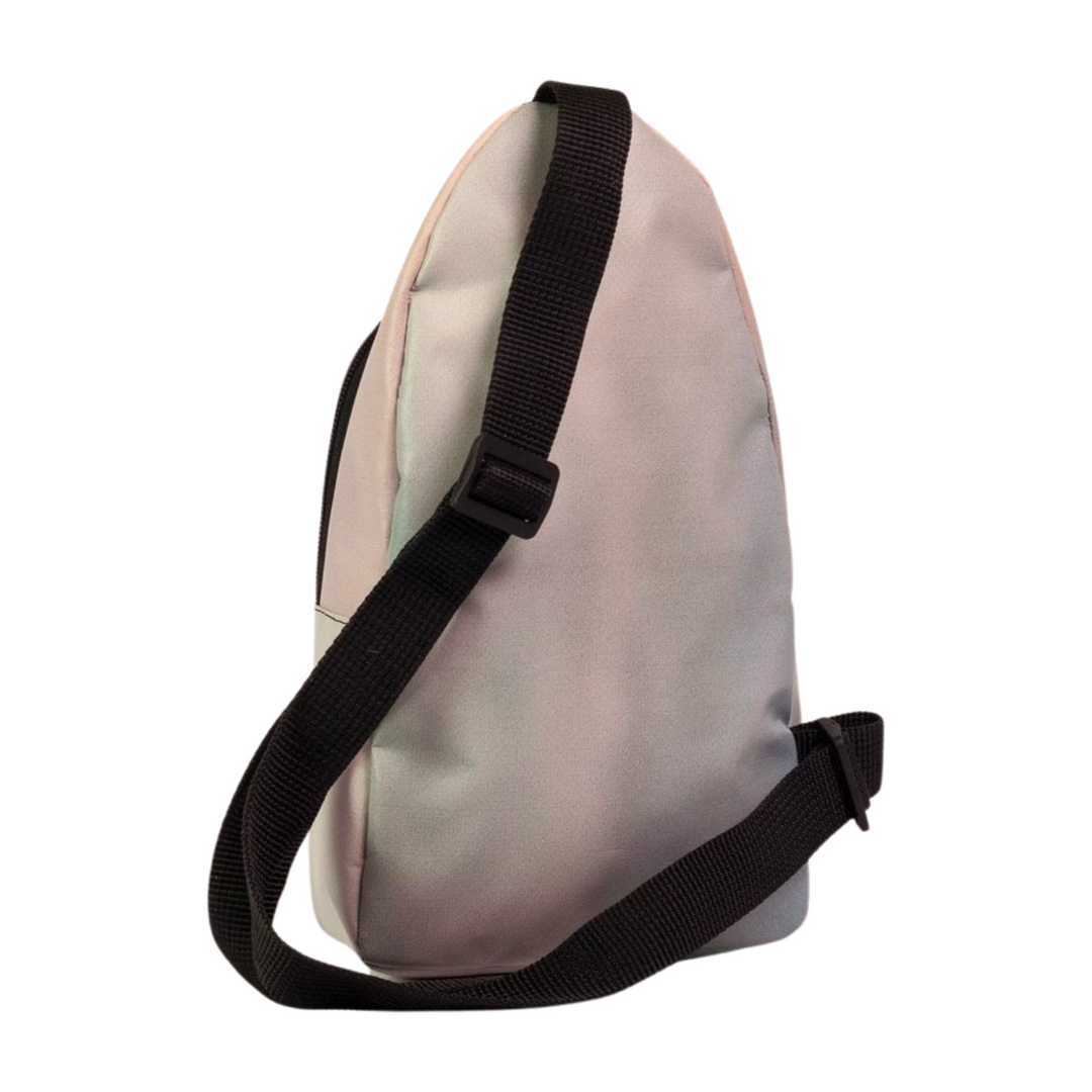 shoulder bag coffee food package blue & white tiles