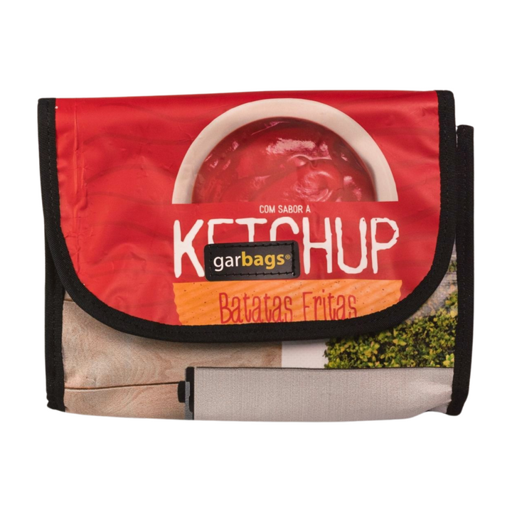 handlebar bag chips package red