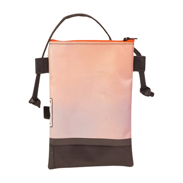 Crossbody Phone bag publicity banner orange