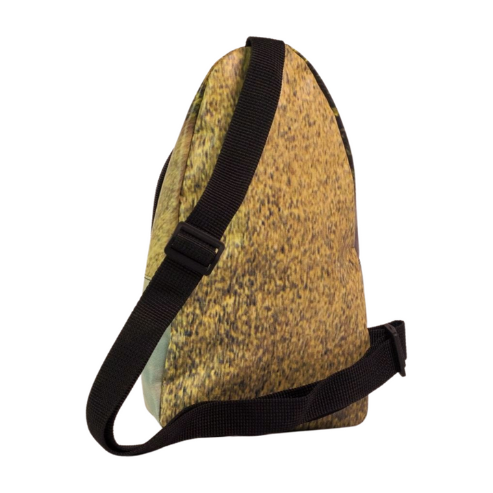 shoulder bag publicity banner green & beige