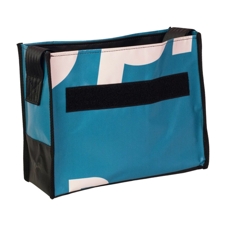 messenger bag base M banner blue