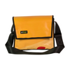 messenger bag M publicity banner yellow & red