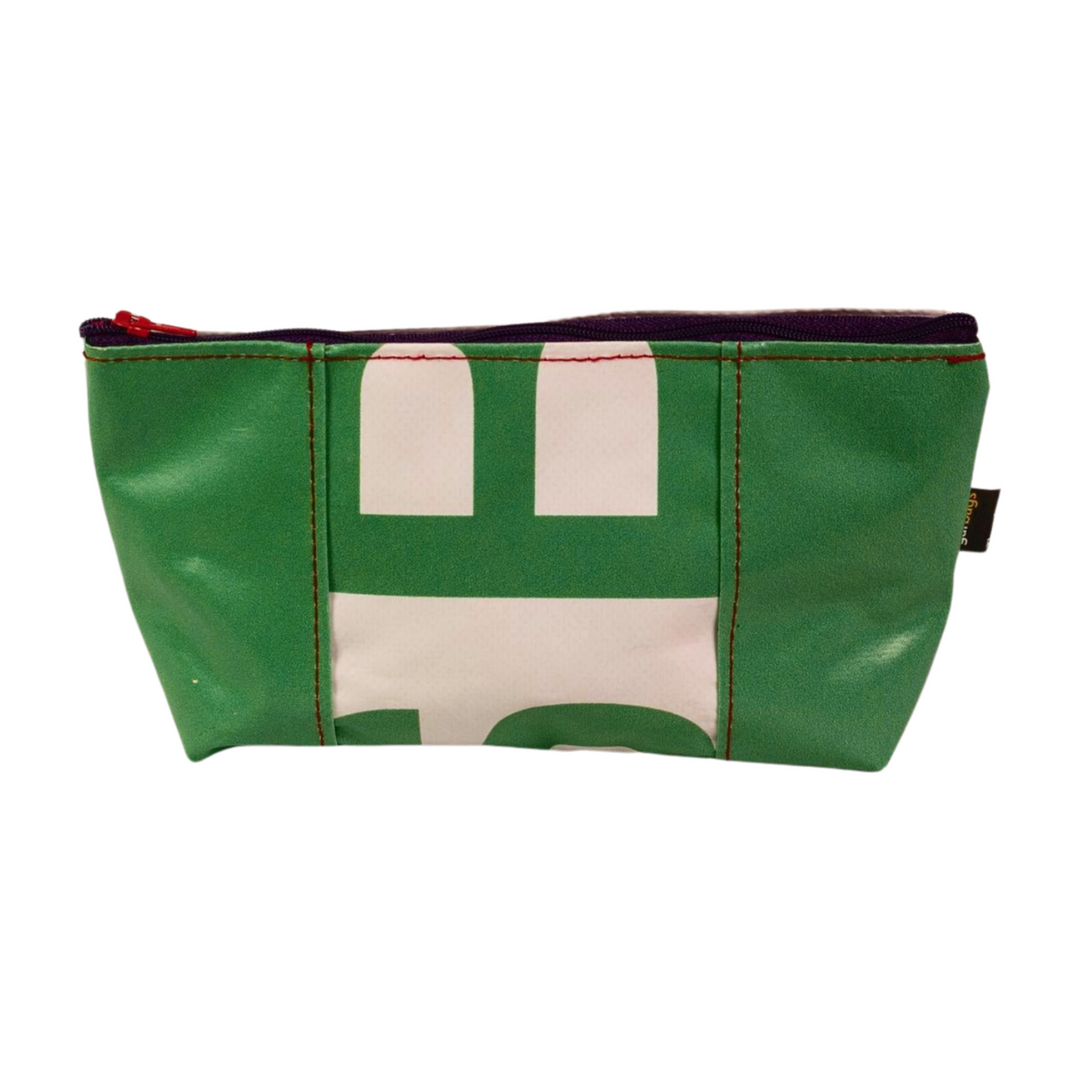 necessaire publicity banner green & white