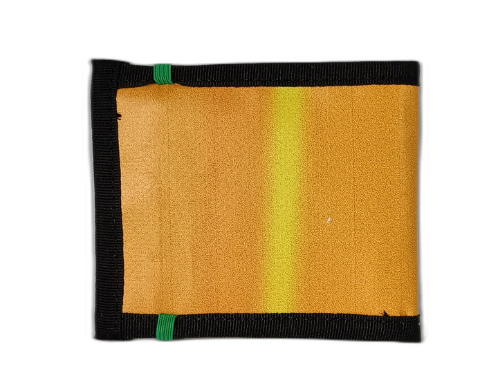 document holder cat food package yellow