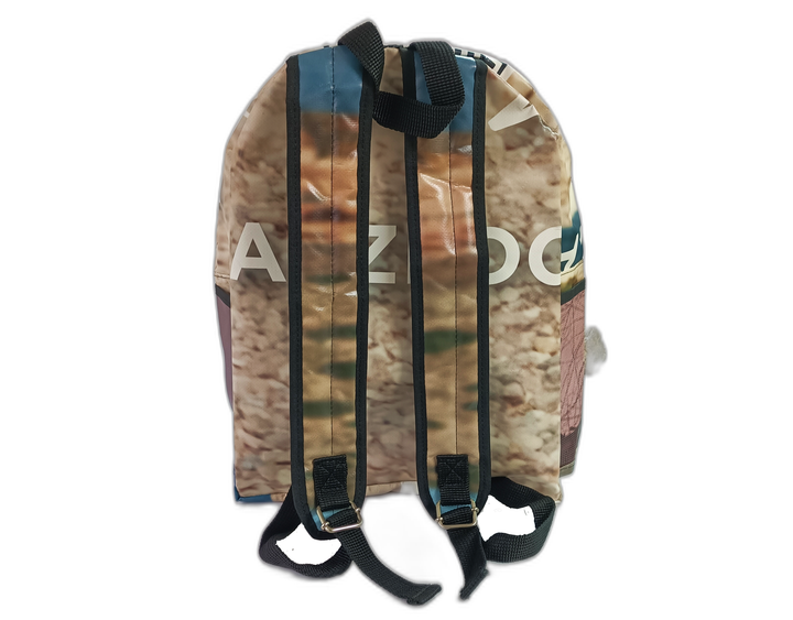 Classic Backpack pet food package black and white dog