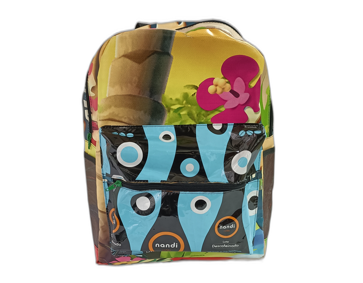 Classic Backpack coffee package blue and black & pop colors