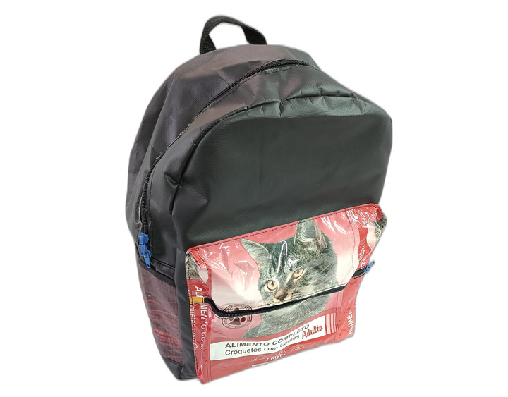 Classic Backpack pet food package red and white & cat