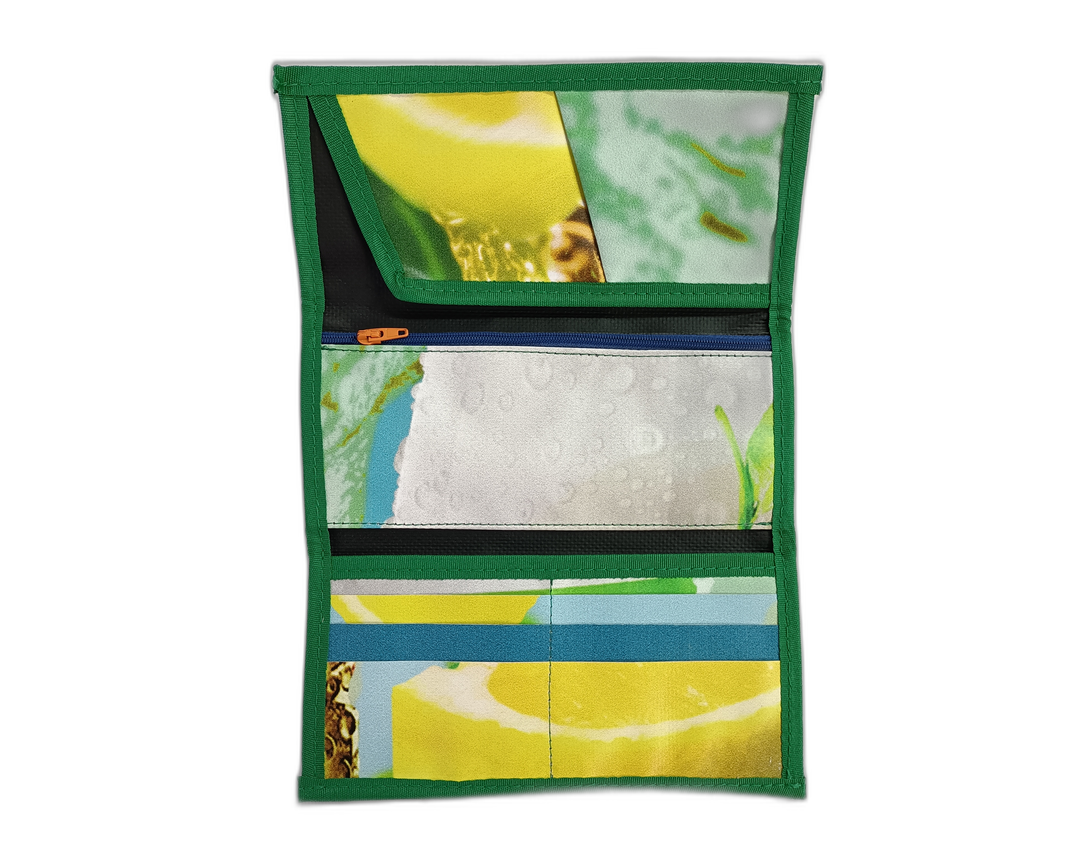 Document Holder publicity banner lemon and lime