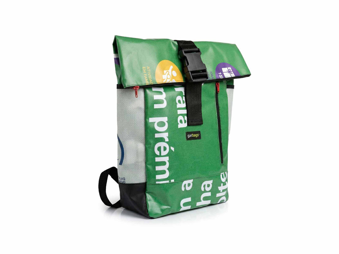 backpack urban xs green & white
