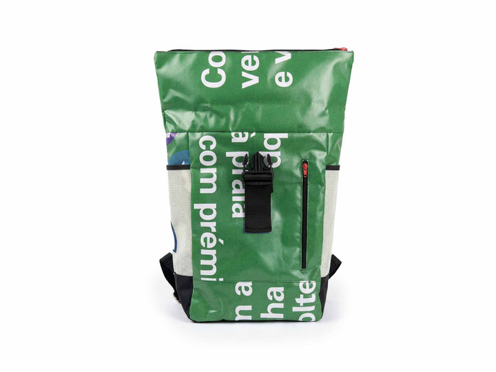 backpack urban xs green & white