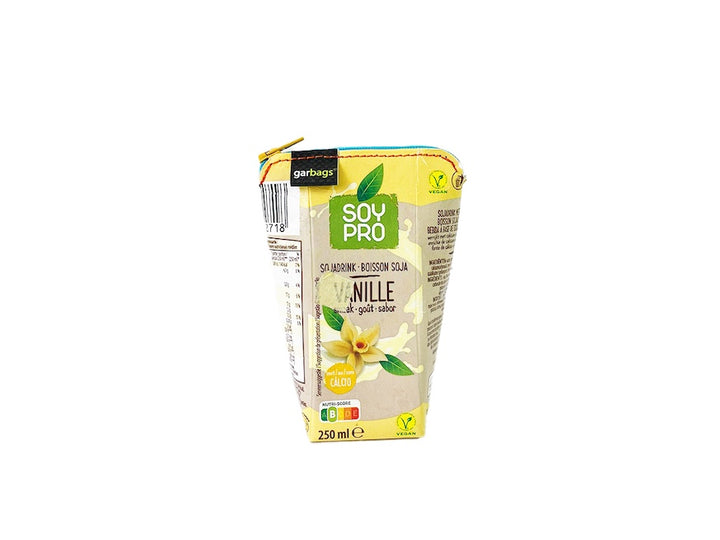 coin purse tetrapak yellow flowers
