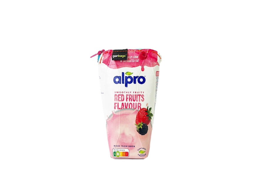 coin purse tetrapak pink & white