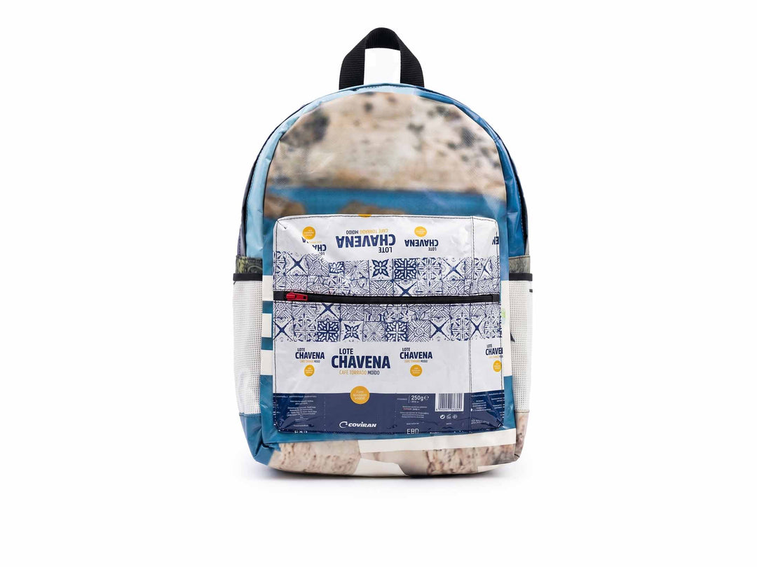 Classic Backpack coffee package portuguese tiles