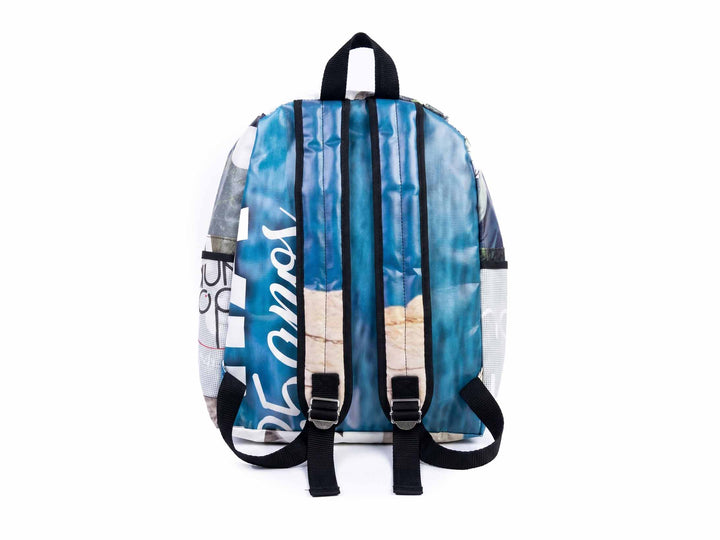 Classic Backpack coffee package portuguese tiles