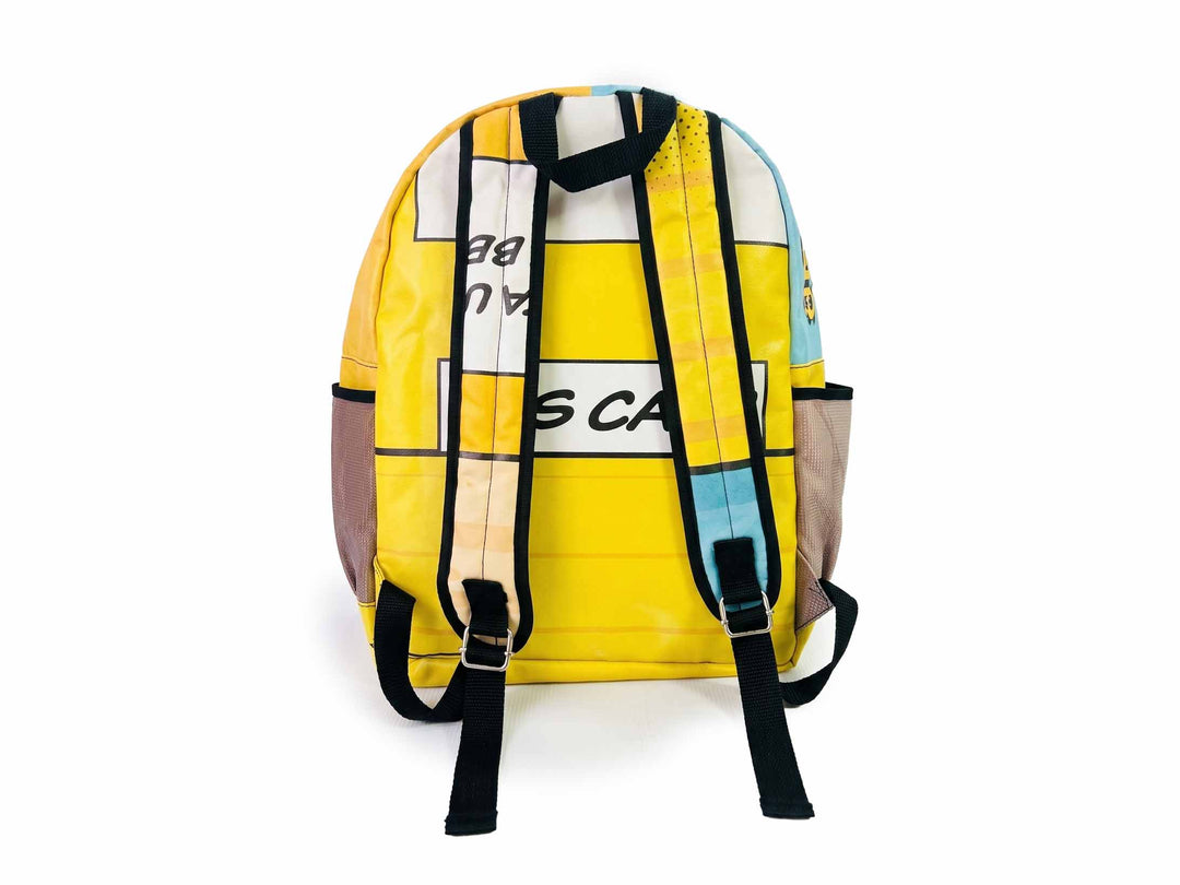 Classic Backpack coffee package green & yellow
