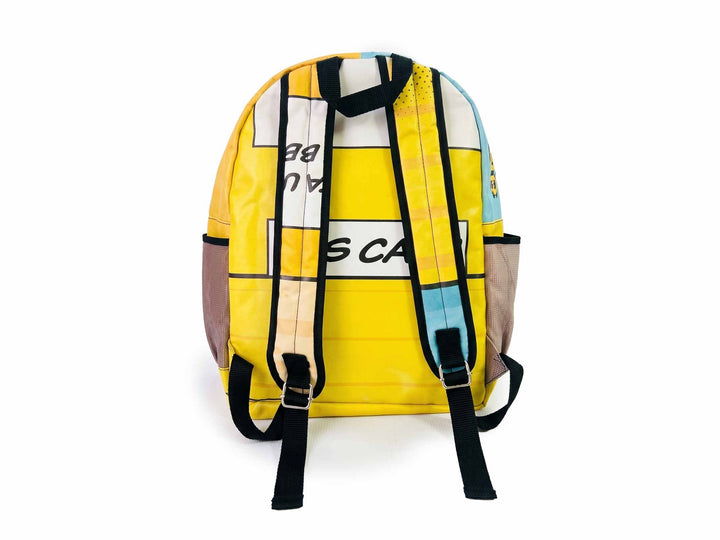 Classic Backpack coffee package green & yellow