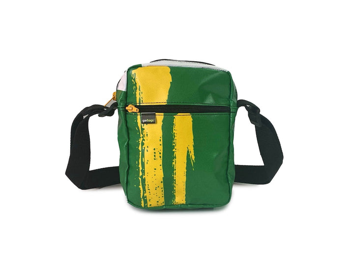 Crossbody bag green & yellow