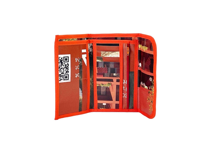 document holder orange & brown