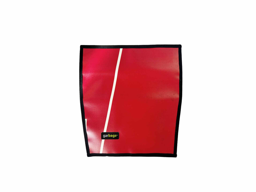 extraflap M publicity banner white & red