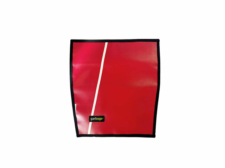 extraflap M publicity banner white & red