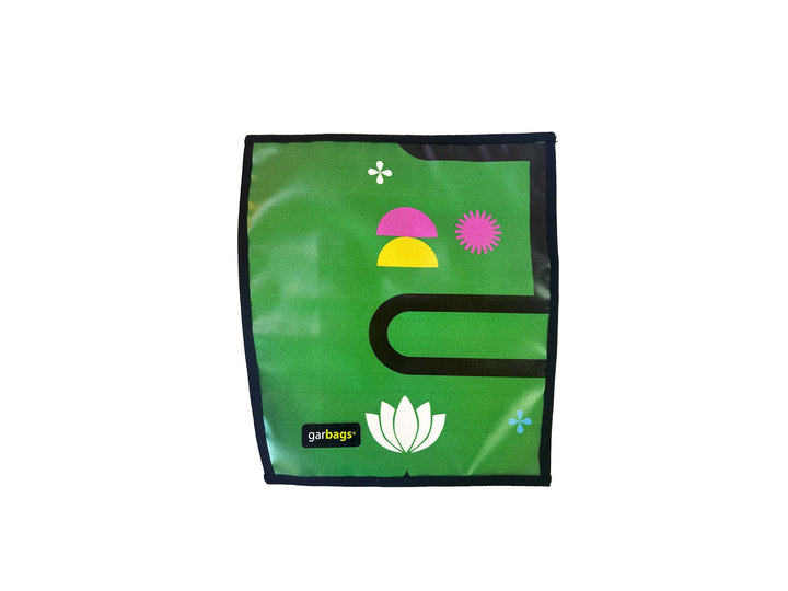 extraflap M publicity banner green & black