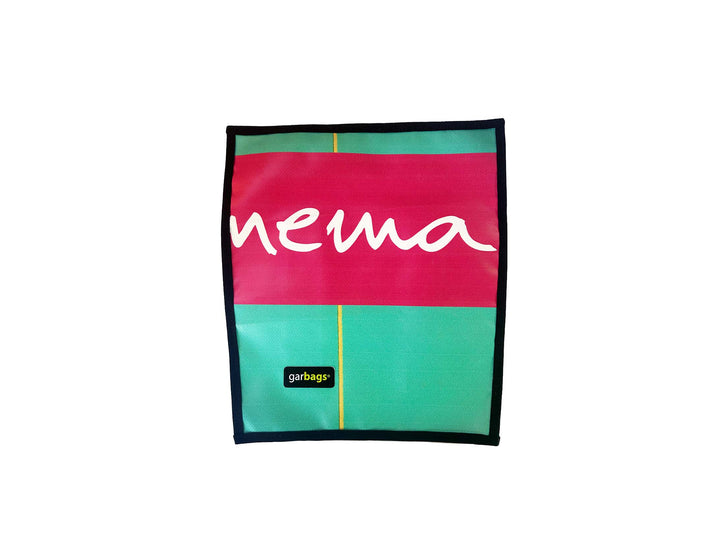 extraflap M publicity banner marine blue & pink