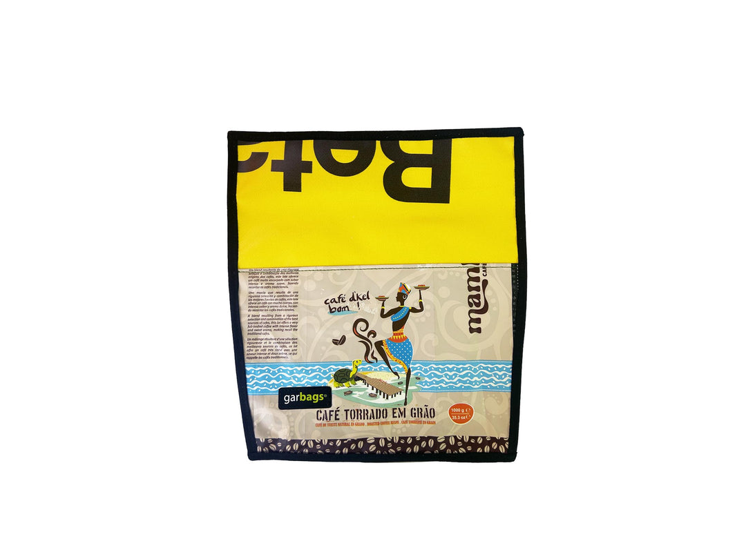 extraflap M coffee packages beige & yellow
