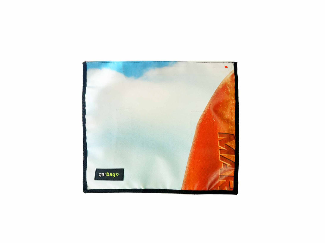 extraflap XL publicity banner blue & red