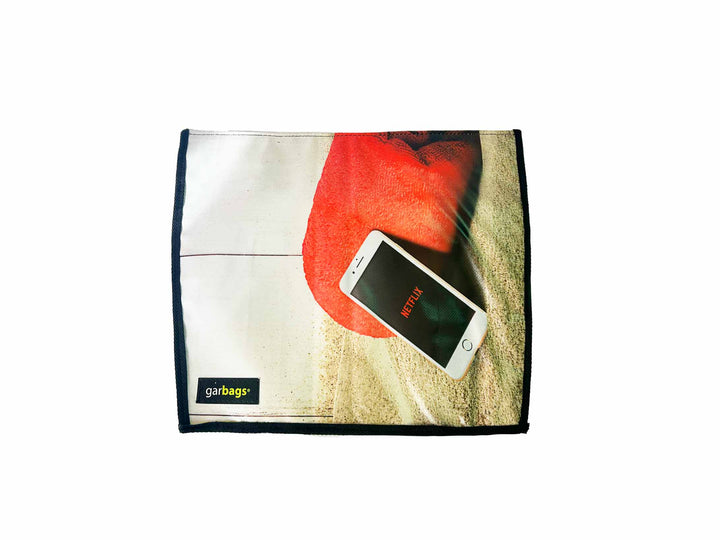 extraflap XL publicity banner beige & red