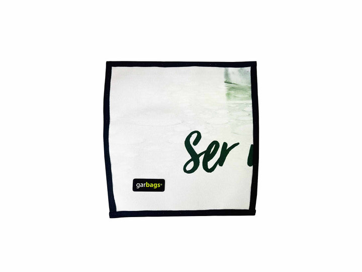 extraflap XS publicity banner white letters