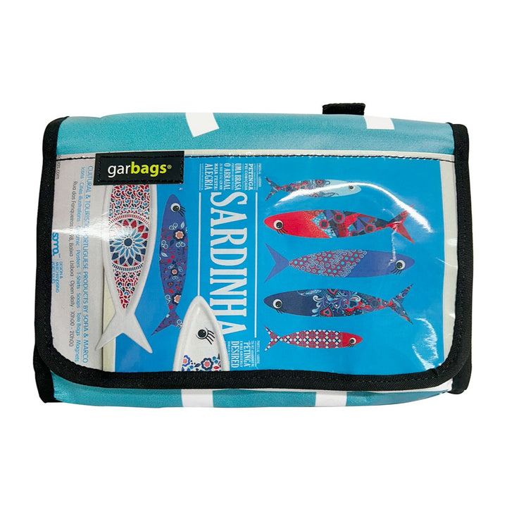 handlebar bag publicity banner Lisbon Sardines