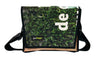 messenger bag M pub banner green leaves