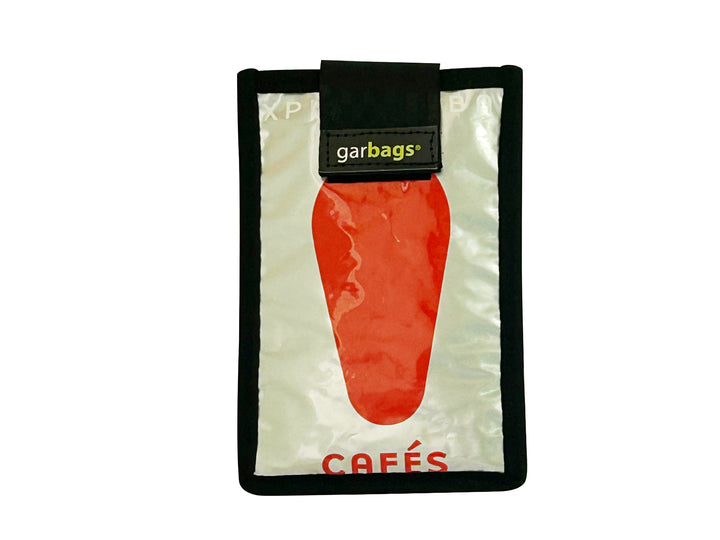 smartphone case coffee package red, black & white