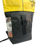 backpack urban publicity banner yellow & black comic