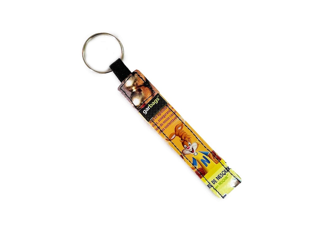 key holder chocolate package yellow & orange