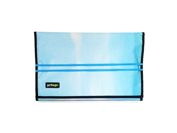 laptop 13″ case publicity banner light blue