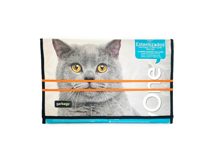 laptop 13″ case cat food package gray cat
