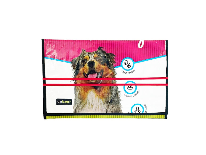 laptop 13″ case dog food package brown & black dog