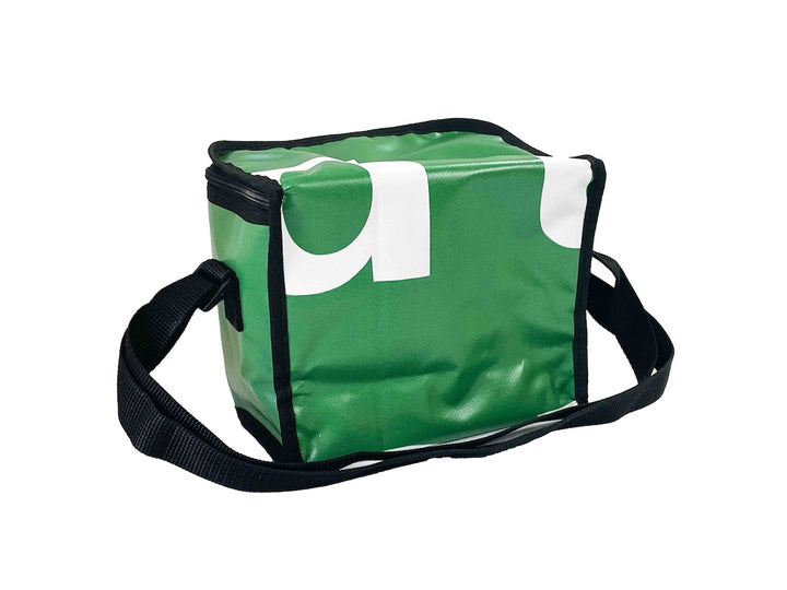 Lunch bag dog food package green & pink