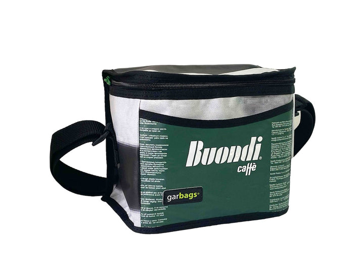 Lunch bag coffee package green & grey
