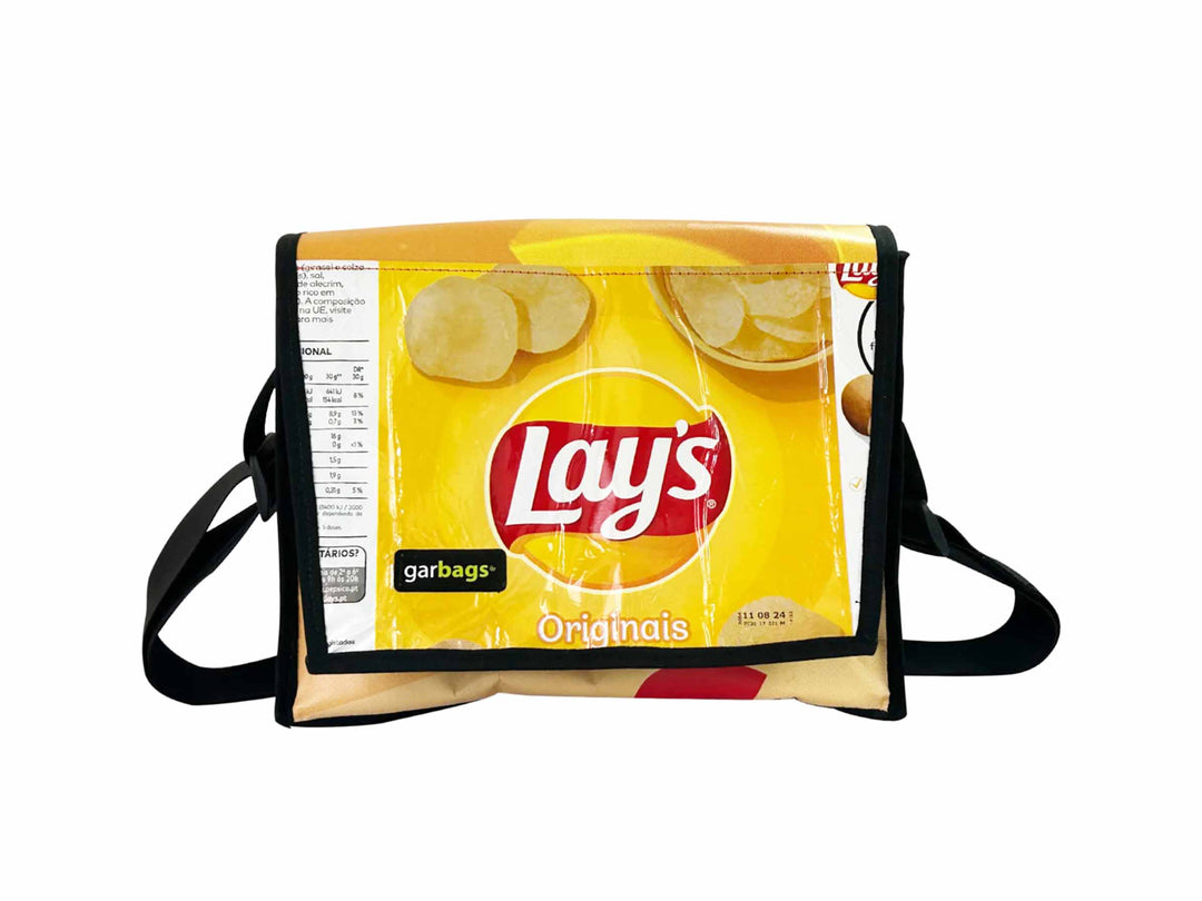 messenger bag M chips package yellow