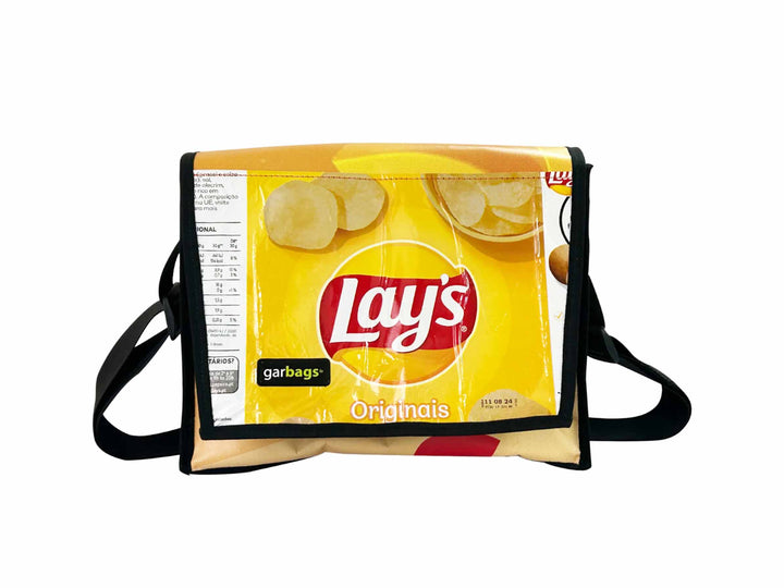 messenger bag M chips package yellow